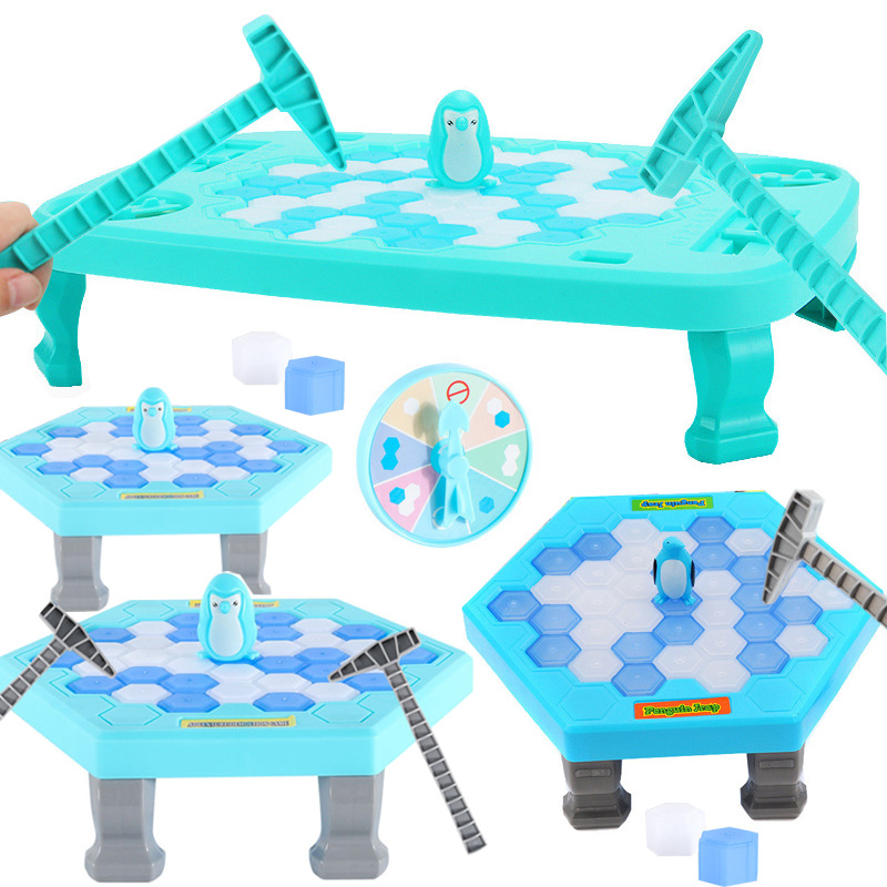 Party Games Juego - Penguin Breaking Ice Table Game Parent-child