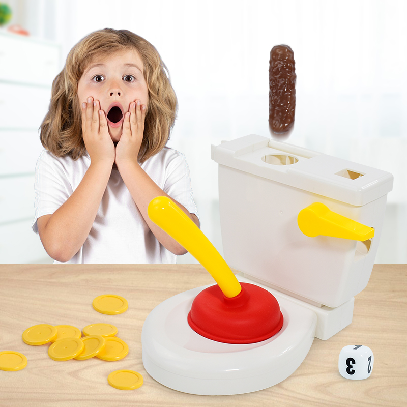 Party Games Juego - Funny Toilet Trick Toy Party Game