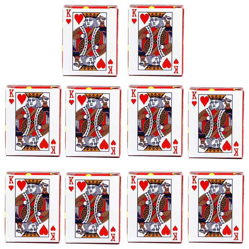 Party Games Juego - Mini Poker Playing Cards Festival Party