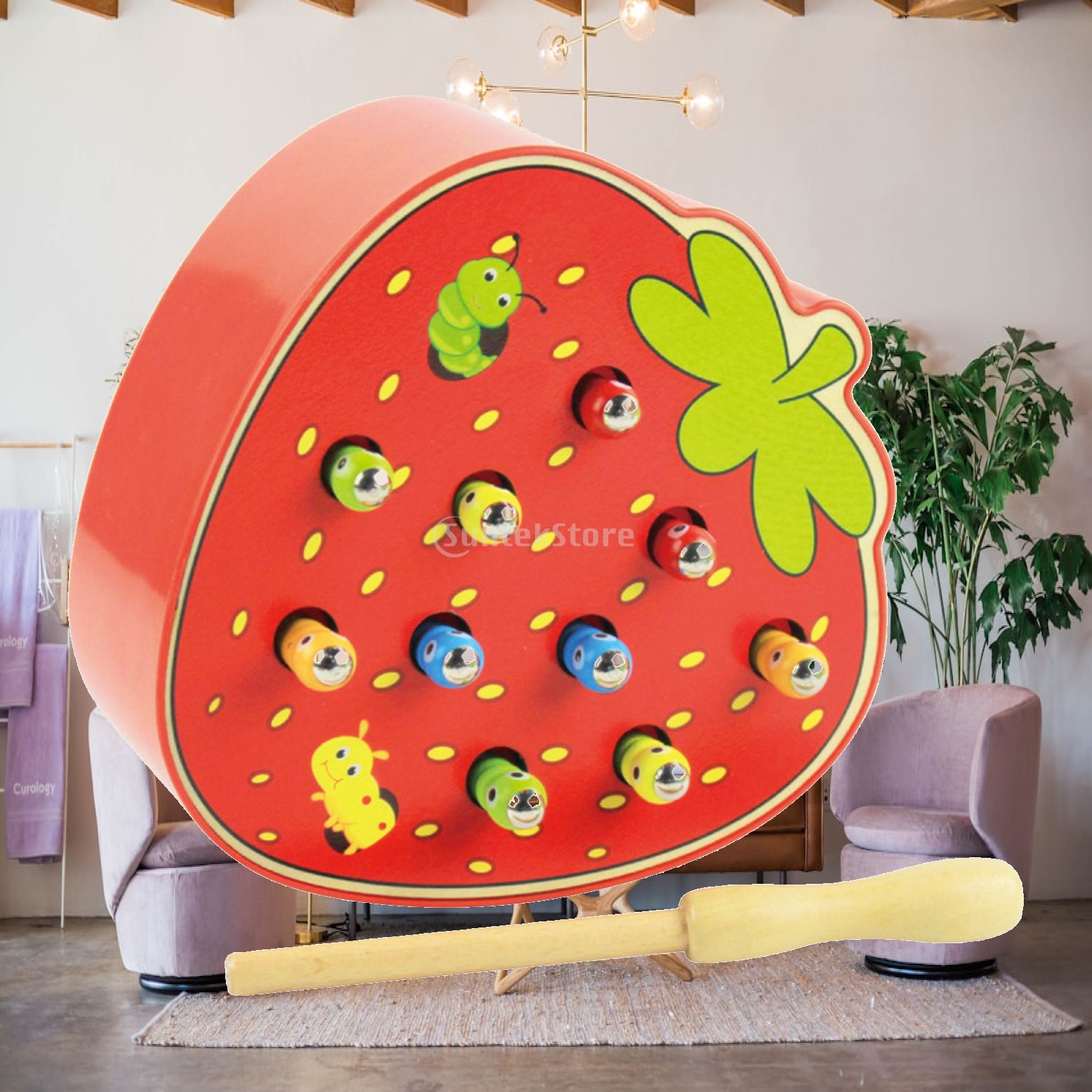 Party Games You Can Play - Catching Worms Game Educational Toy Sensory