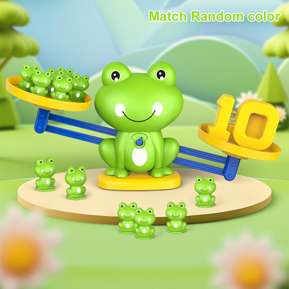 Party Games Adult Birthday - 1Set Frog Balance Scale Cards Digital