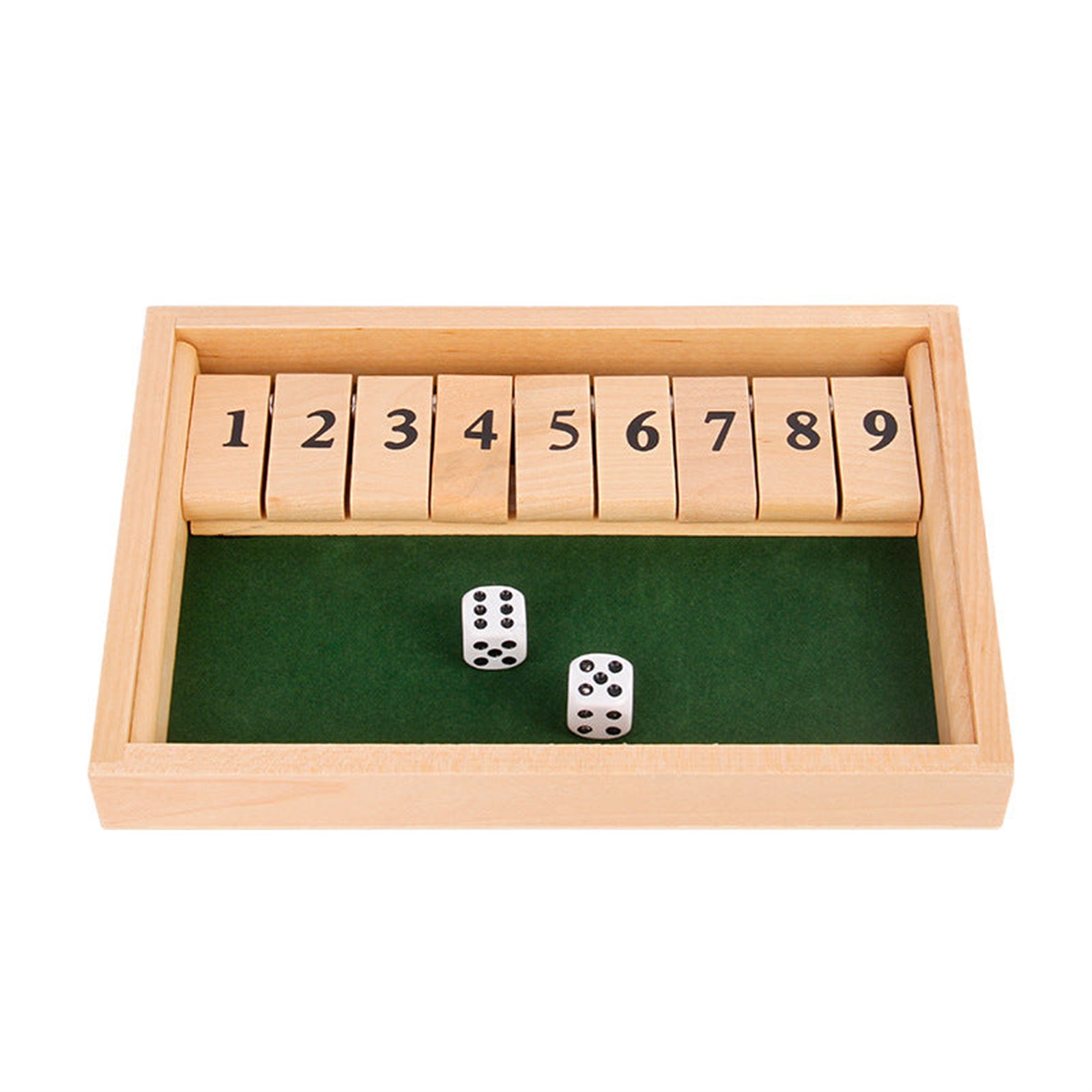 Close The Box Dice Board 2-4 P - Party Games For 3 People 评论和价格