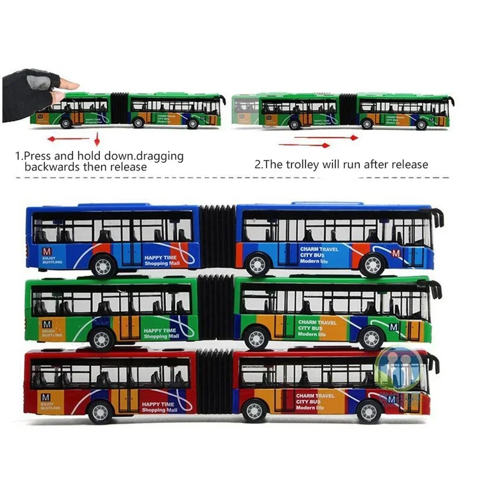 1/64 Diecast Alloy City Bus Pu - Party Games Bus 评论和价格