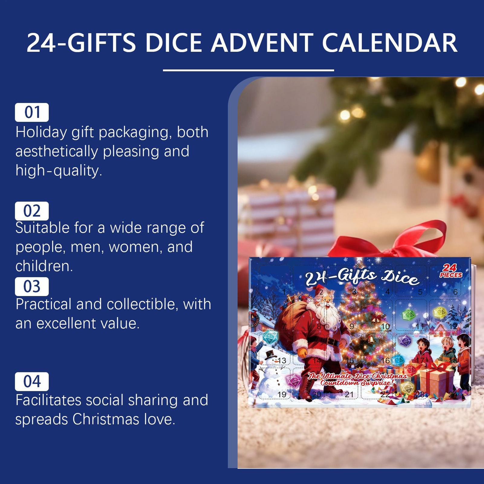 Christmas Calendar Countdown P - Party Games Youth 评论和价格