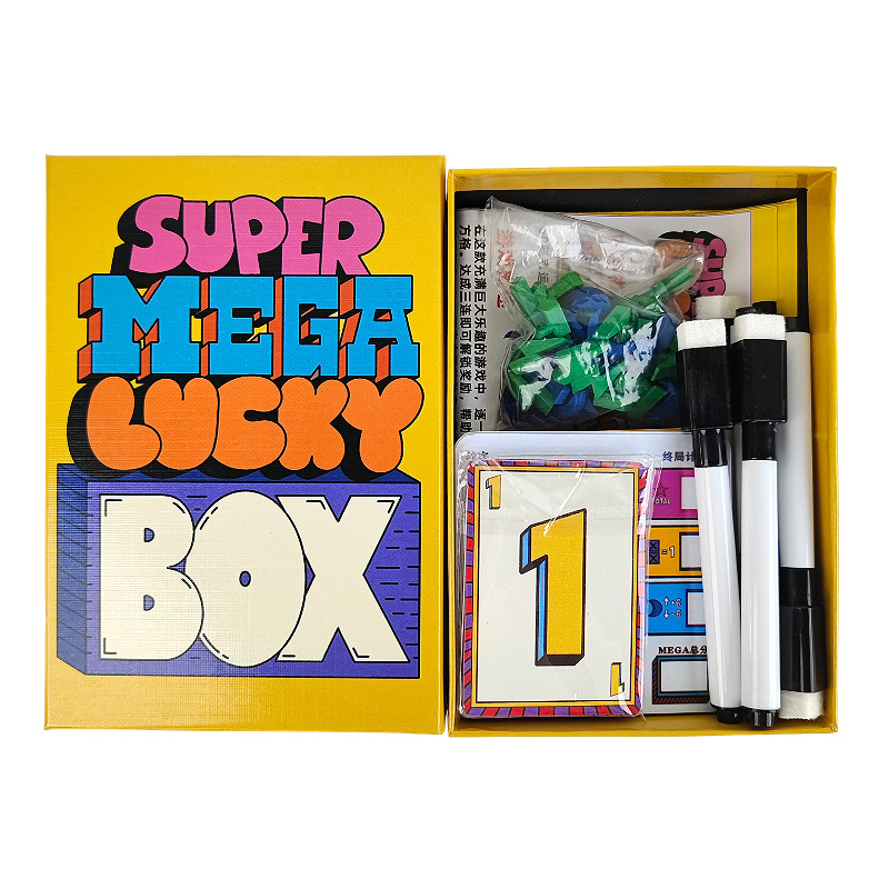 Super Mega Lucky Box Board Gam - Party Games Box 评论和价格