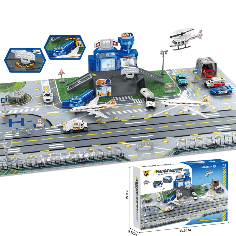Children's Airport Scene Toy S - Party Games New Year 评论和价格