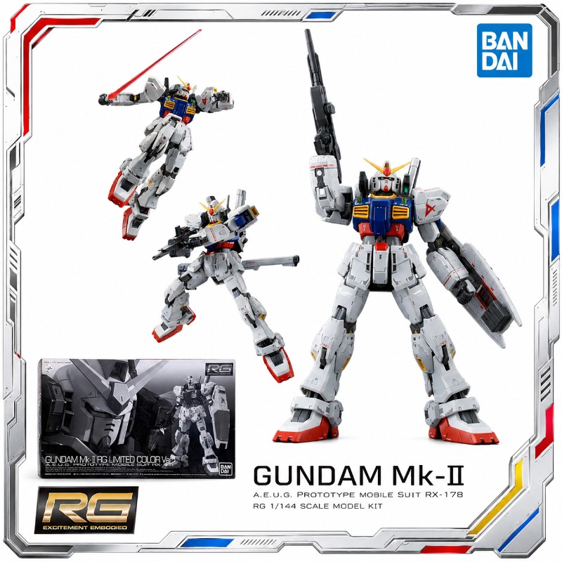 Bandai Original RG 1/144 RX178 - Bandai Model Gundam Rg 评论和价格