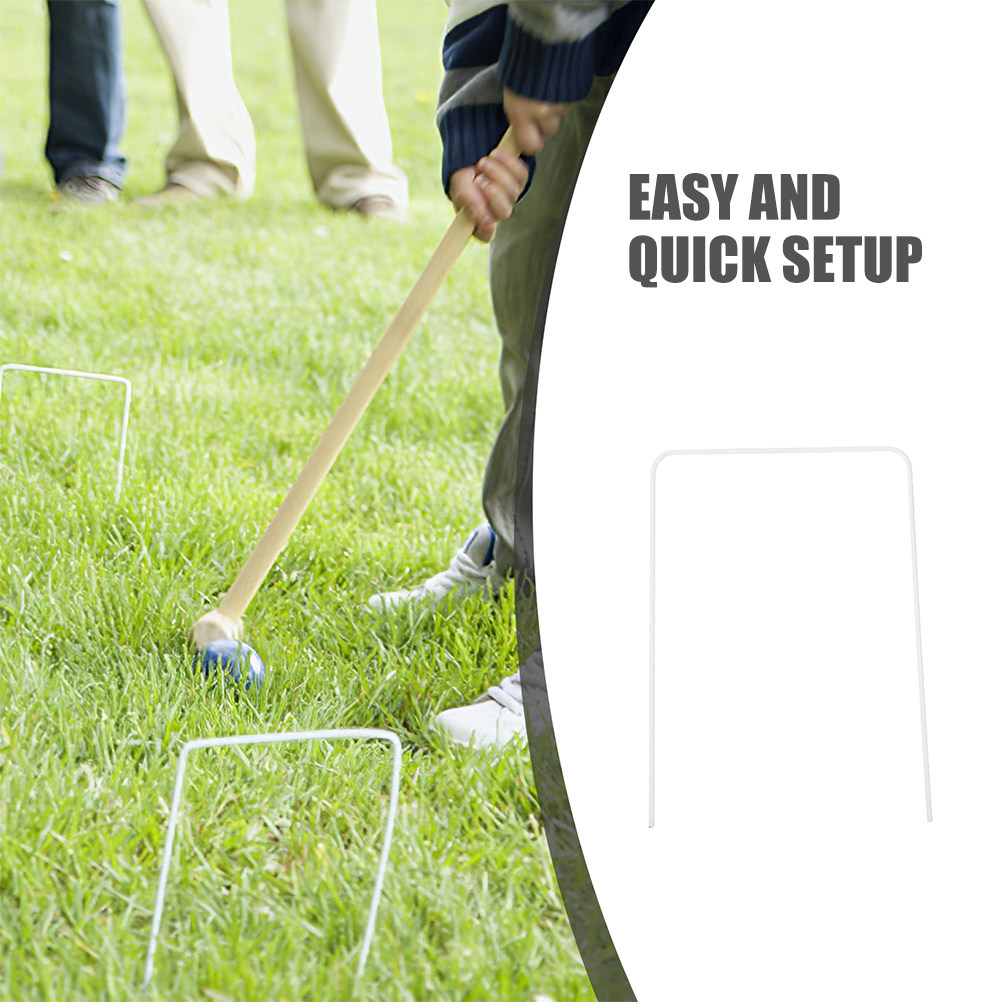 5Pcs Croquet Gate Iron Replace - Croquet Set Lawn 评论和价格
