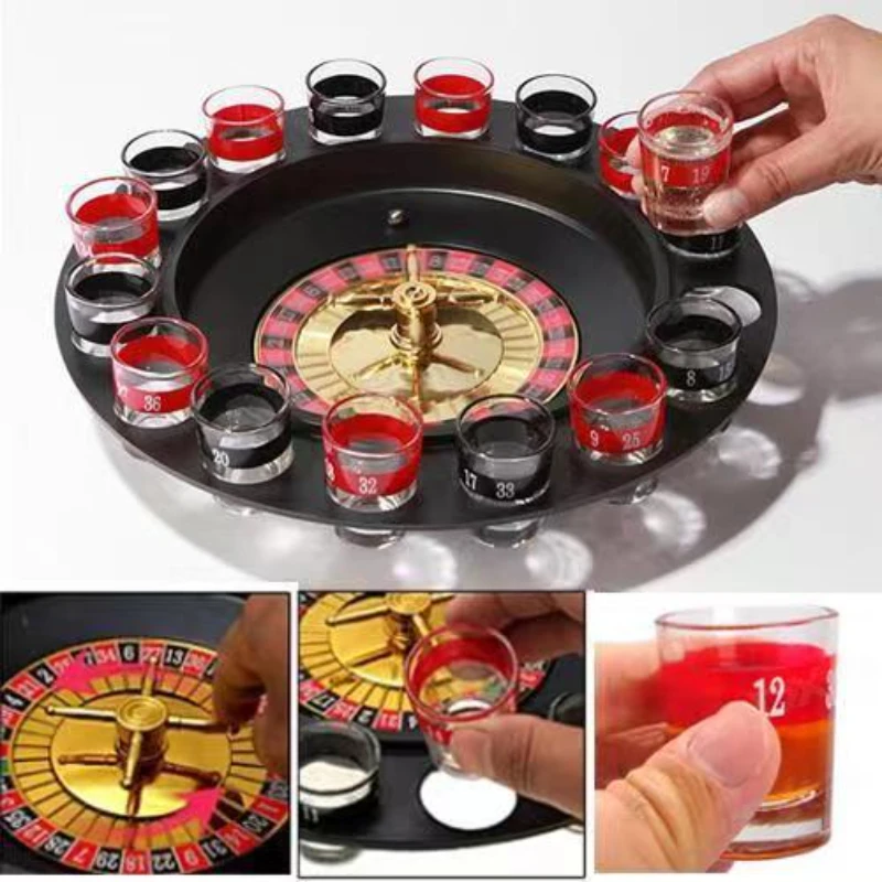 Russian Turntable Lucky Shot D - Party Games Adults Drinking 评论和价格