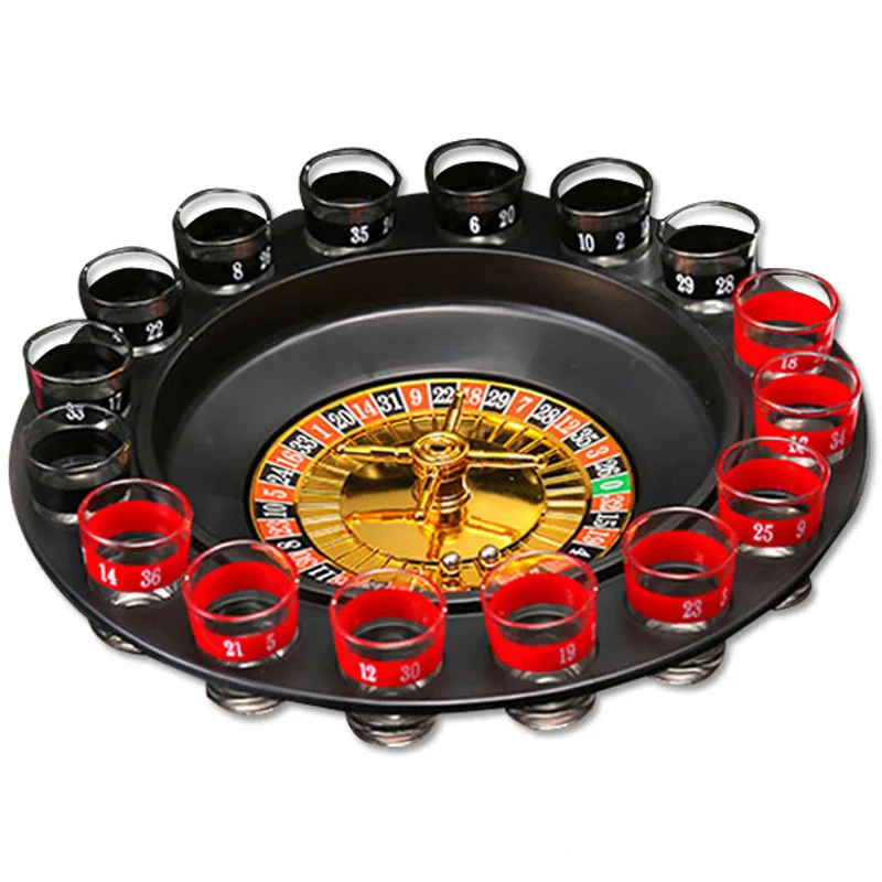Russian Turntable Lucky Shot D - Party Games Adults Drinking 评论和价格