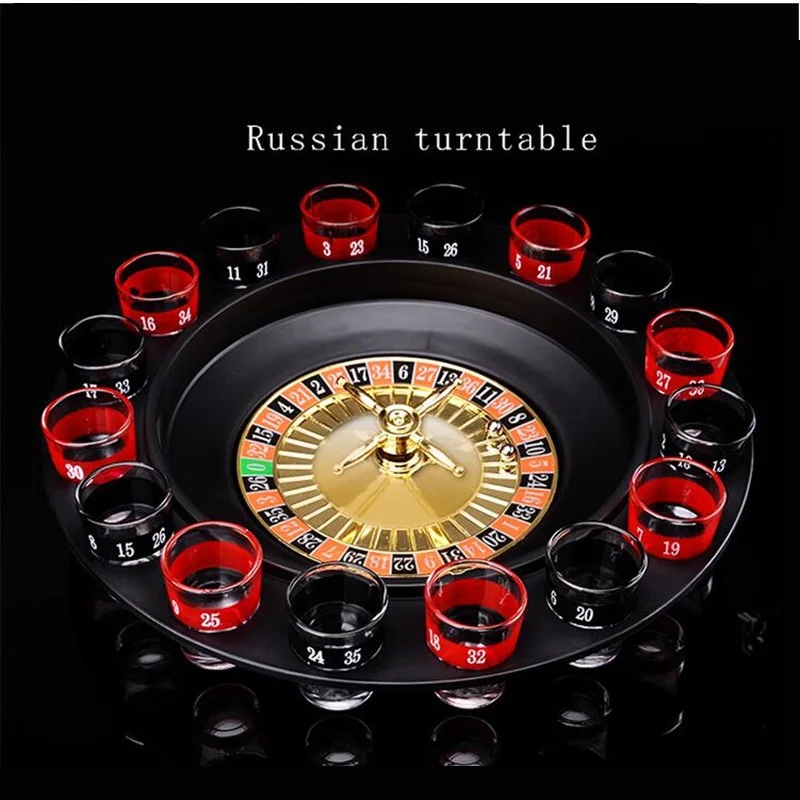 Russian Turntable Lucky Shot D - Party Games Adults Drinking 评论和价格