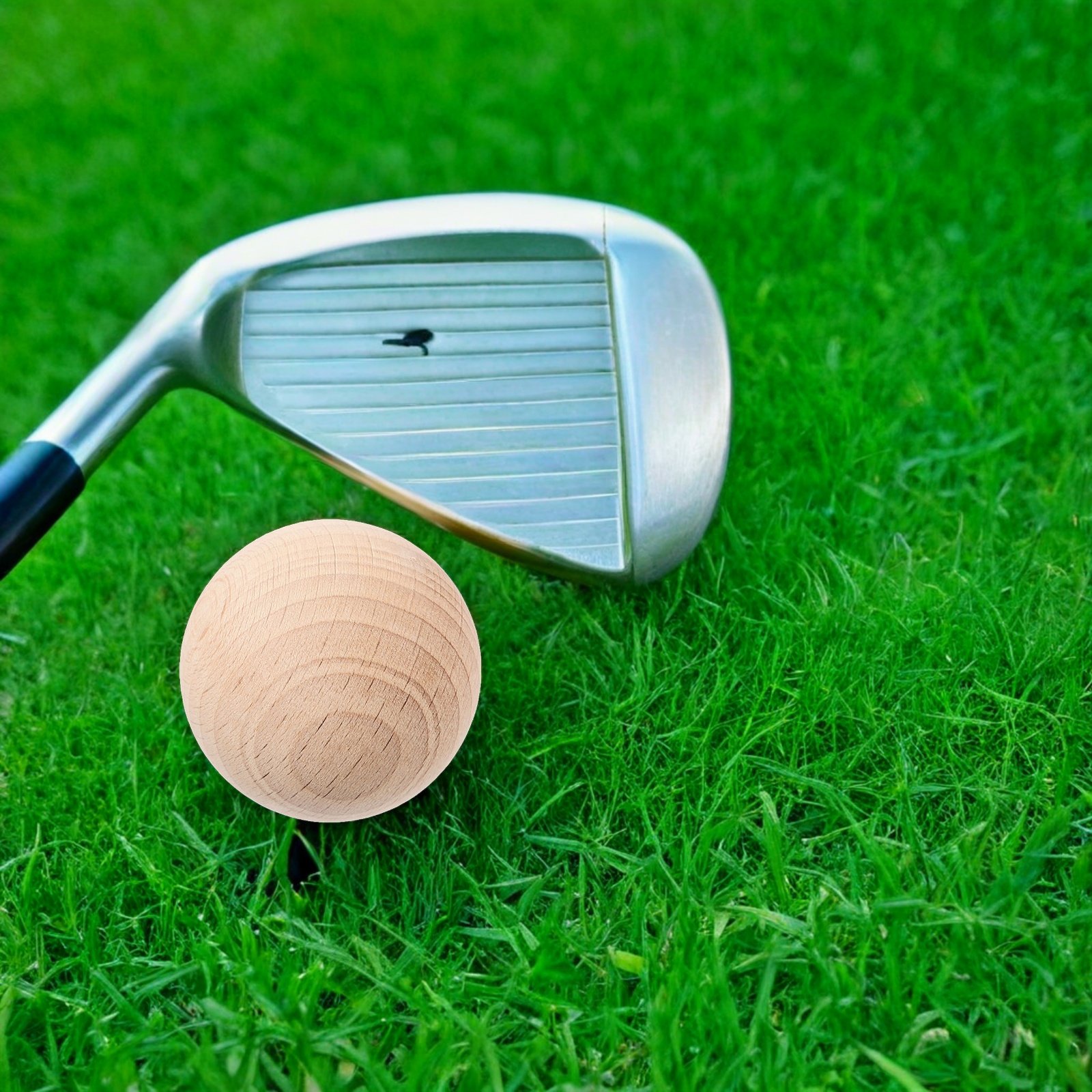 5Pcs Solid Hardwood Croquet Ba - Croquet Set Lawn 评论和价格