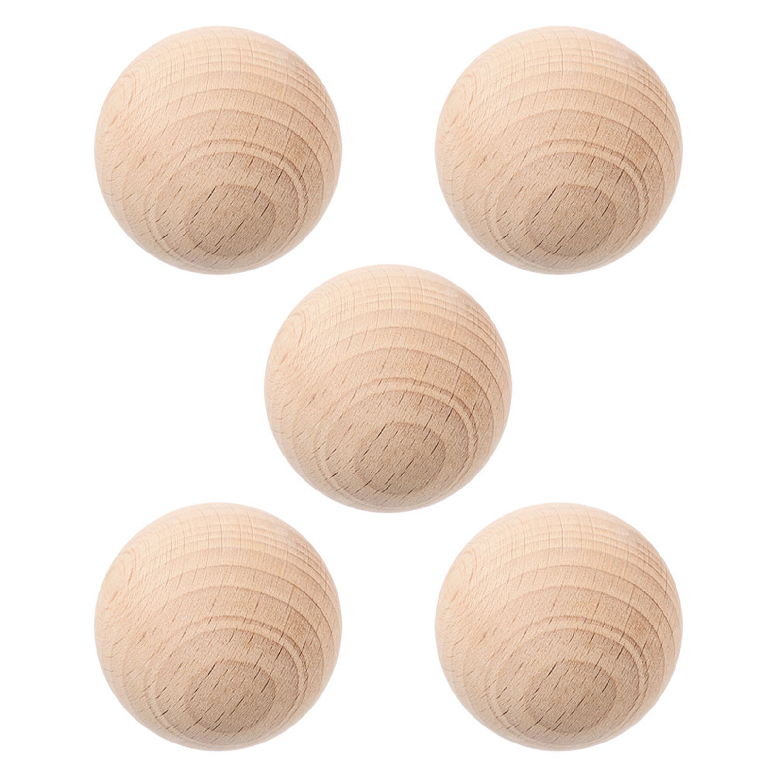 5Pcs Solid Hardwood Croquet Ba - Croquet Set Lawn 评论和价格