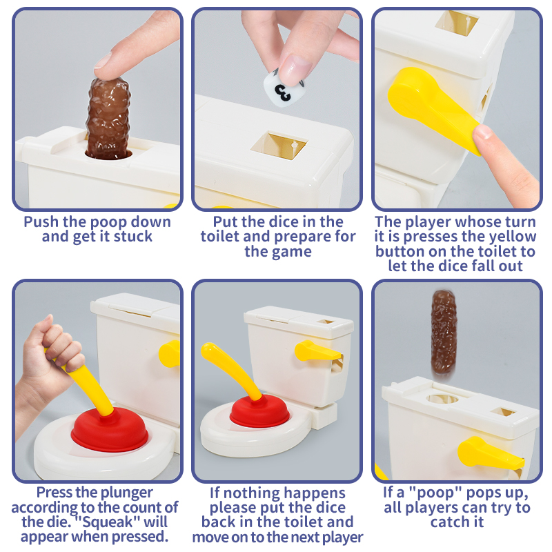 Funny Toilet Trick Toy Party G - Party Games Juego 评论和价格
