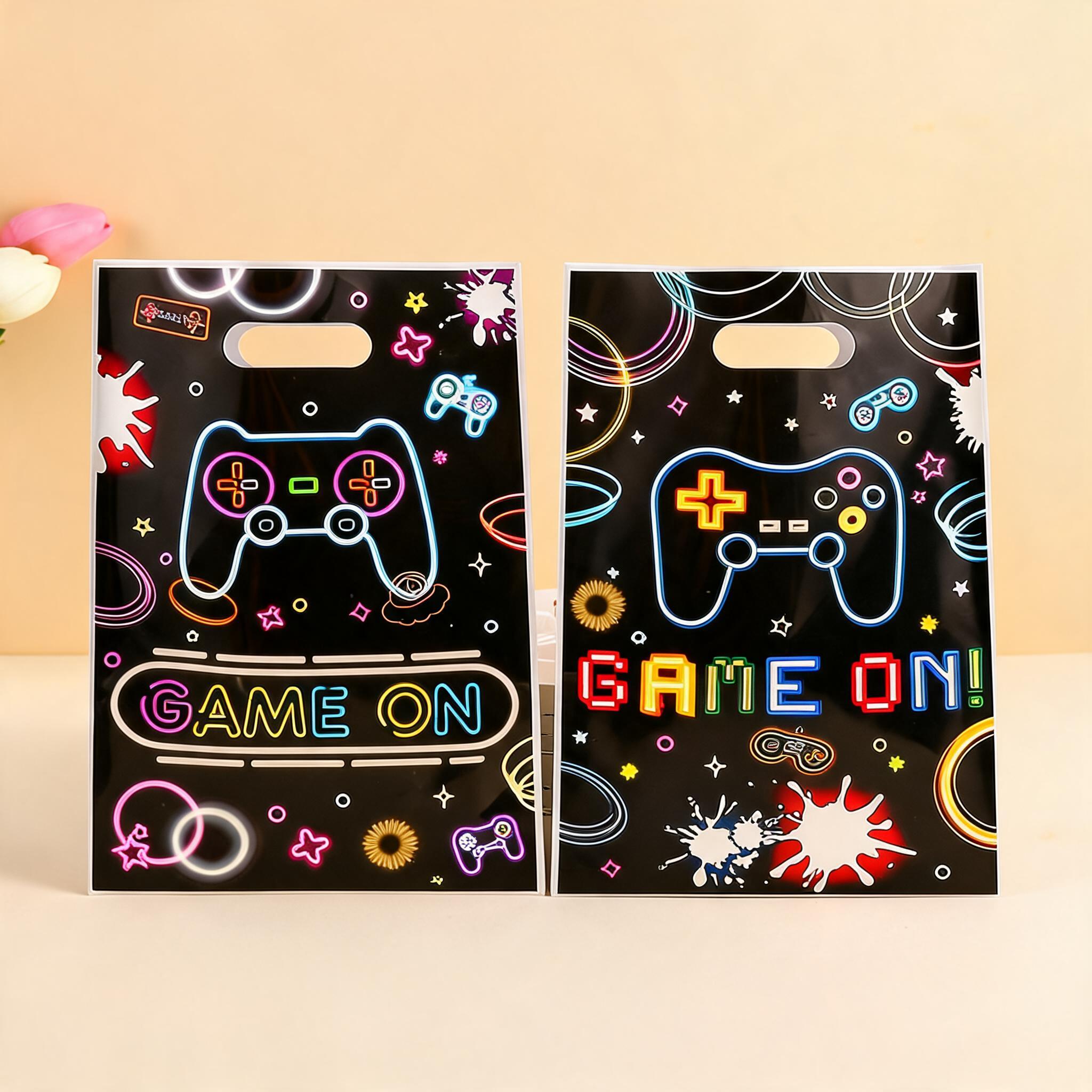 30pcs Black Game On Neon Party - Party Games Gender Reveal 评论和价格