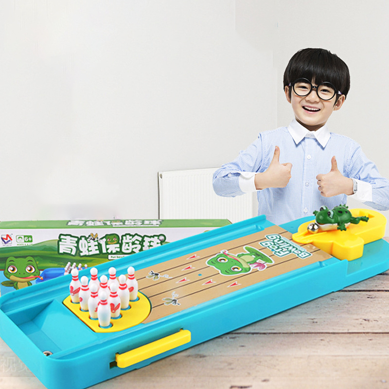Mini Desktop Bowling Game Toy  - Party Games You Can Play 评论和价格