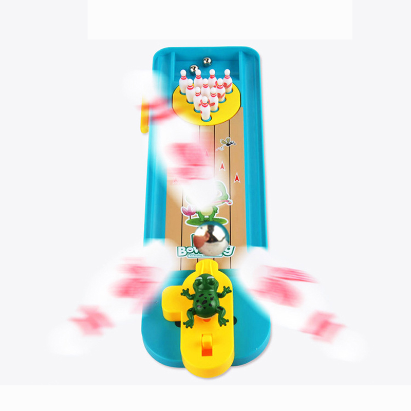 Mini Desktop Bowling Game Toy  - Party Games You Can Play 评论和价格