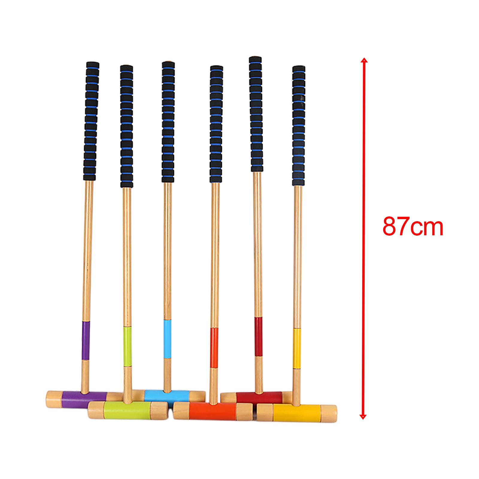 6 Pieces Six Player Croquet Se - Croquet Set Lawn 评论和价格