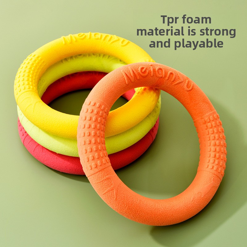 Bite-Resistant Soft Pull-Ring  - Frisbee Freestyle Disc 评论和价格