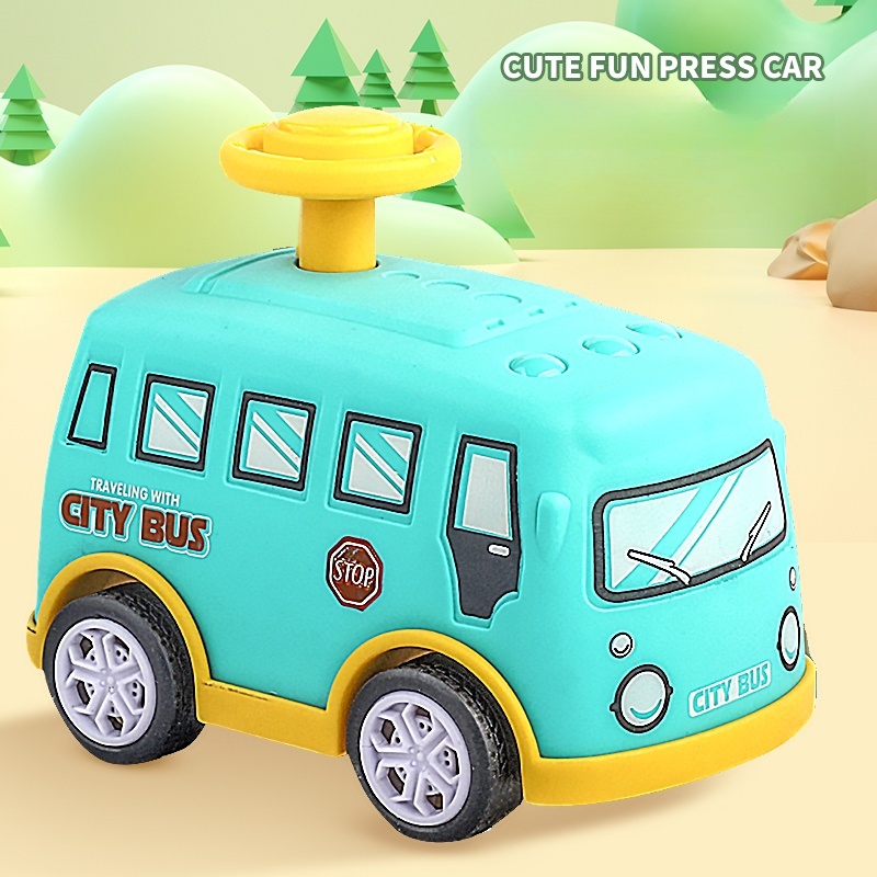 Rebound Inertia Pressing Car A - Party Games Bus 评论和价格