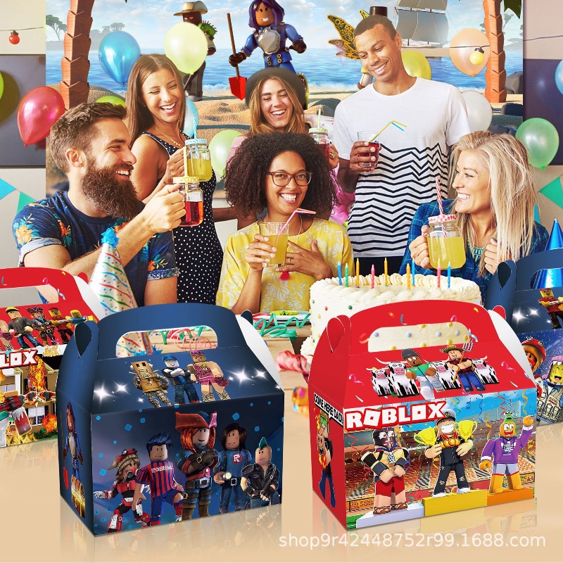 12Pcs/Set Roblox Theme Game Bi - Party Games In Roblox 评论和价格