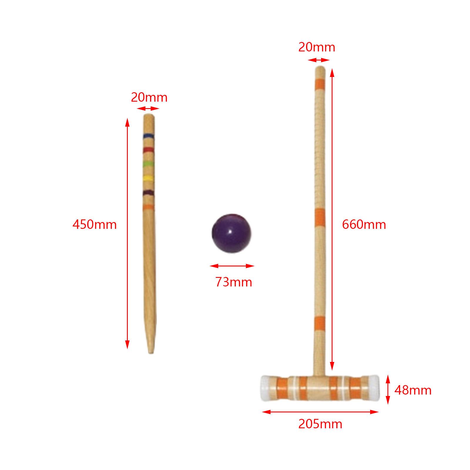 Sport Outdoor Croquet Set Lawn - Croquet Set Lawn 评论和价格