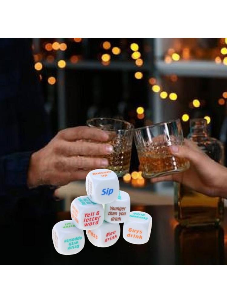   6Pcs 25mm Adult Drinking Par - Party Games Adults Drinking 评论和价格