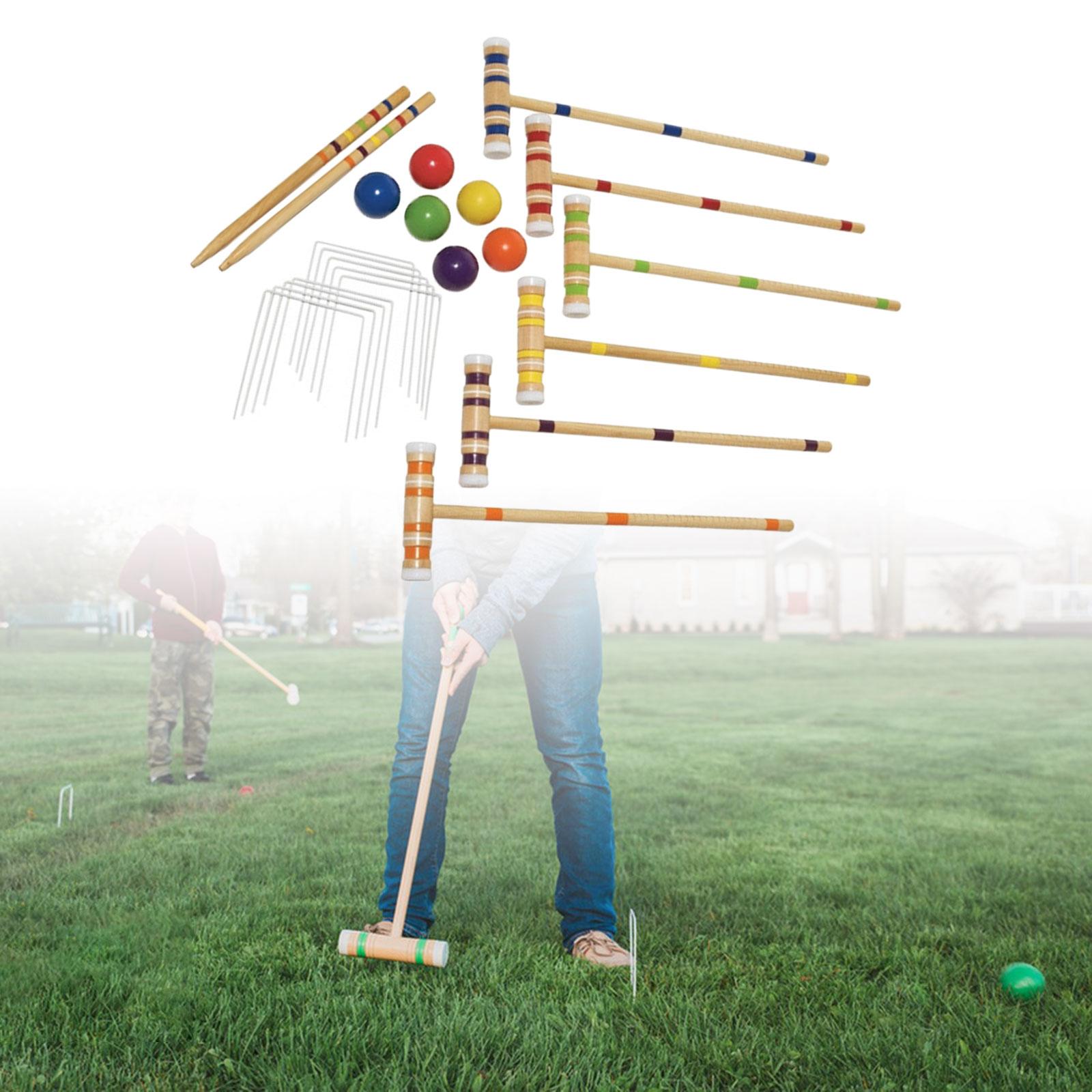 Six Player Croquet Set Lawn Cr - Croquet Set Lawn 评论和价格