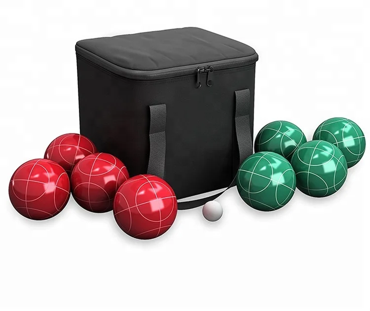 Bocce Ball Set with Easy Carry - Bocce Ball Lawn 评论和价格