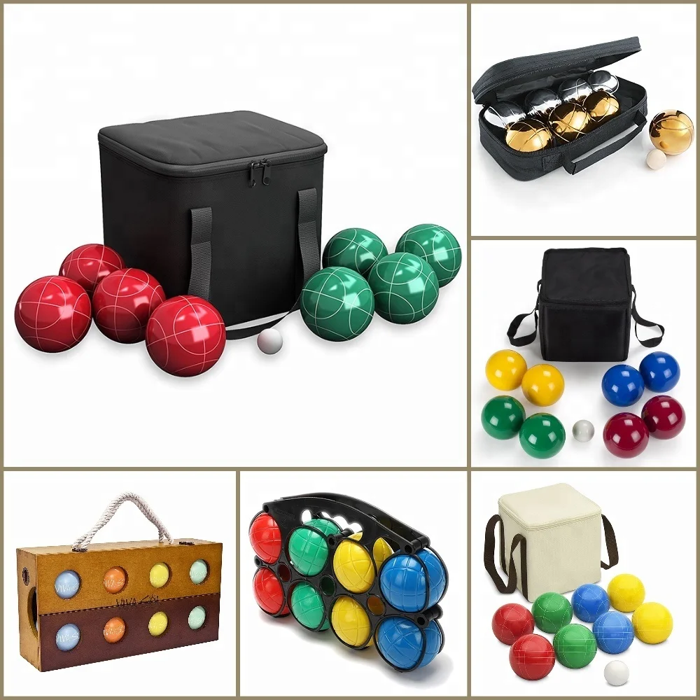 Bocce Ball Set with Easy Carry - Bocce Ball Lawn 评论和价格