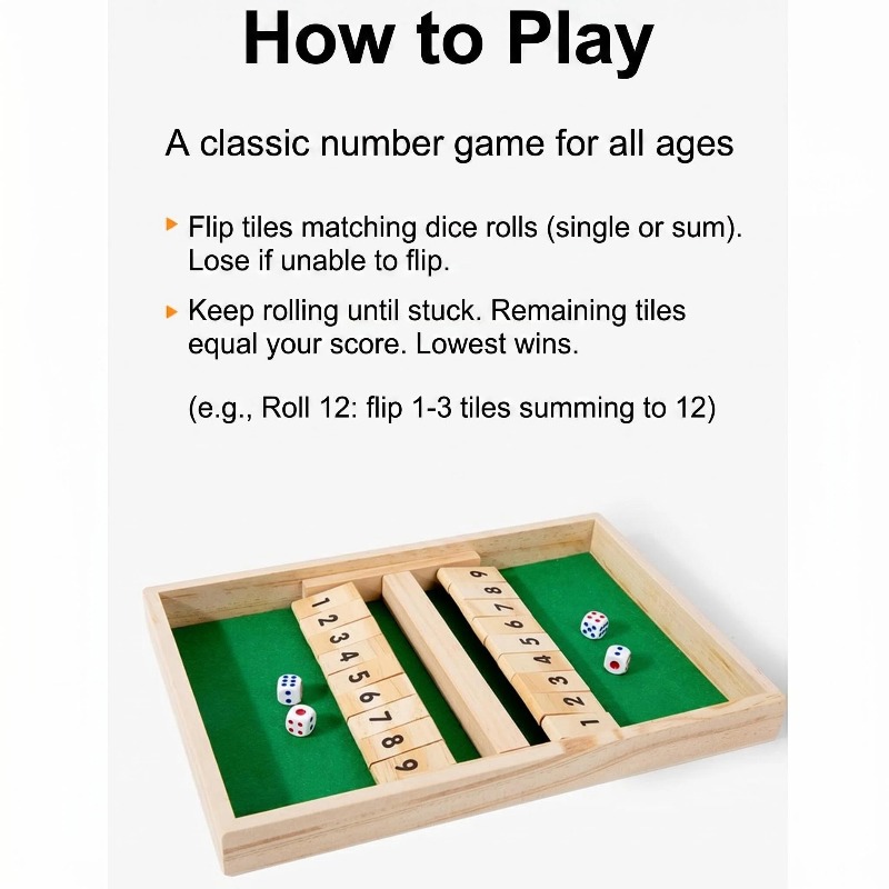 Arithmetic Dice Board Game9/12 - Party Games Adults Drinking 评论和价格