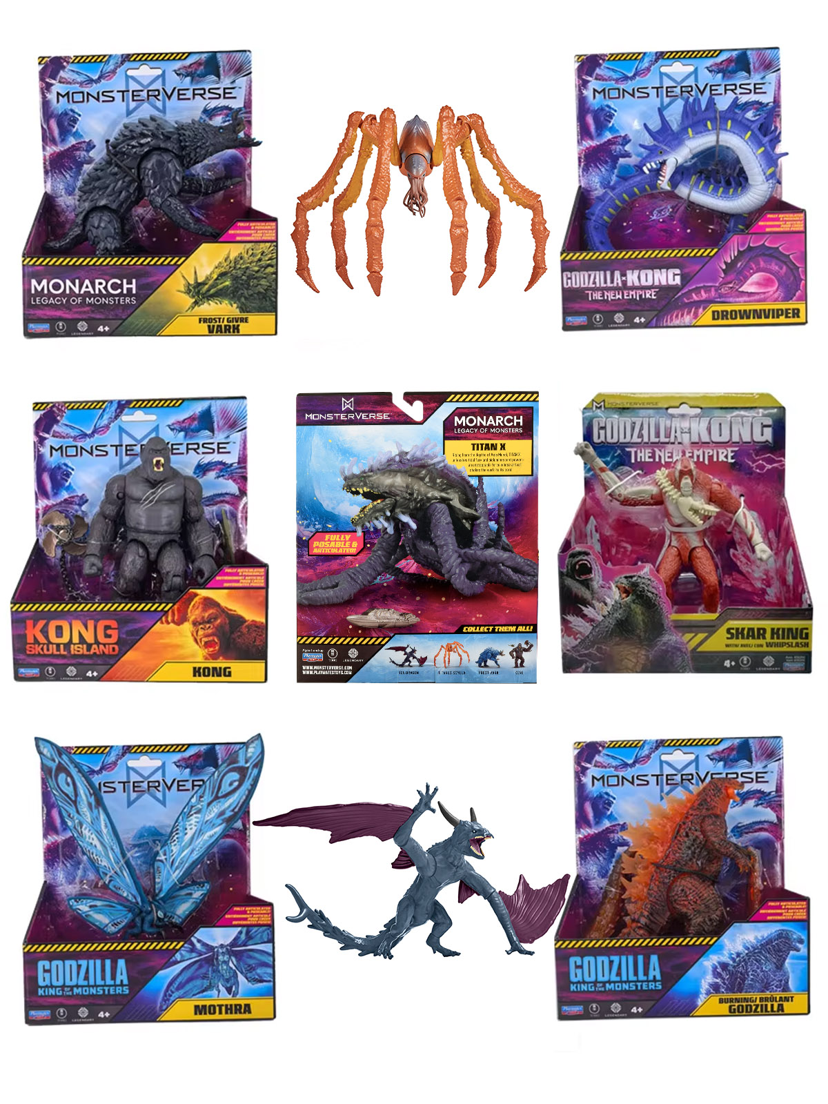 Playmates Godzilla VS Kong New - Party Games New Year 评论和价格