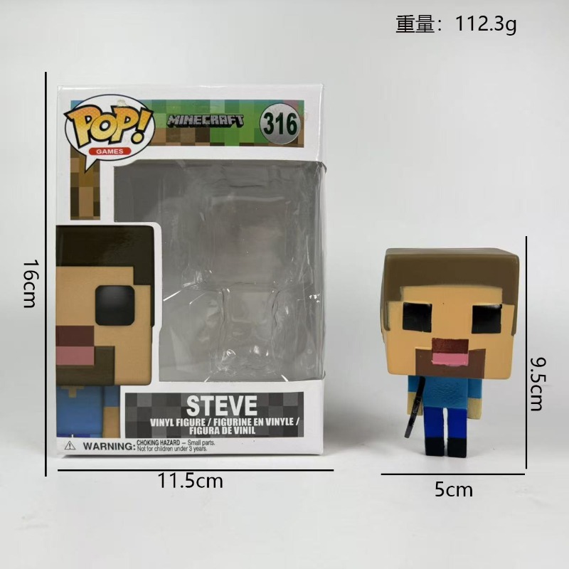 Funko Minecraft Steve Creeper  - Party Games Minecraft 评论和价格