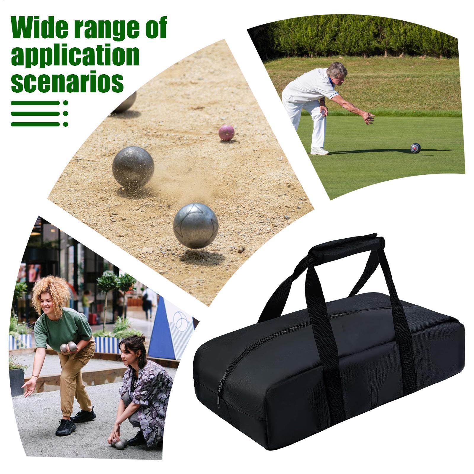Ball Bags Double Zipper Organi - Bocce Ball Lawn 评论和价格