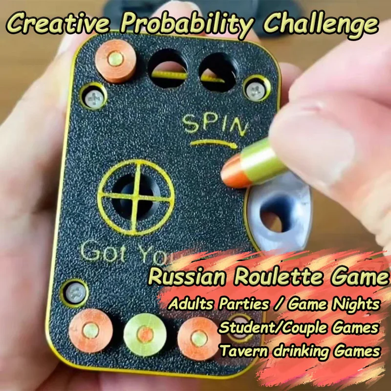 Russian Probability Challenge  - Party Games Adults Drinking 评论和价格