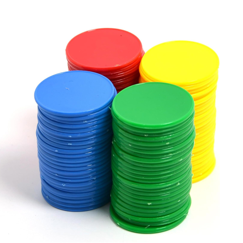 Bingo Markers Chips 37MM 4 Col - Party Games Juego 评论和价格
