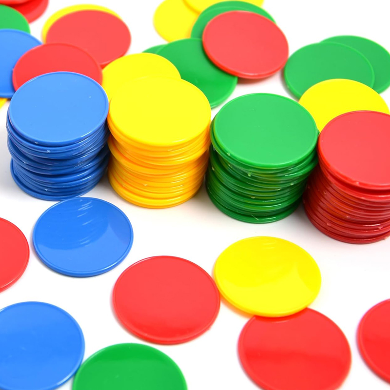 Bingo Markers Chips 37MM 4 Col - Party Games Juego 评论和价格