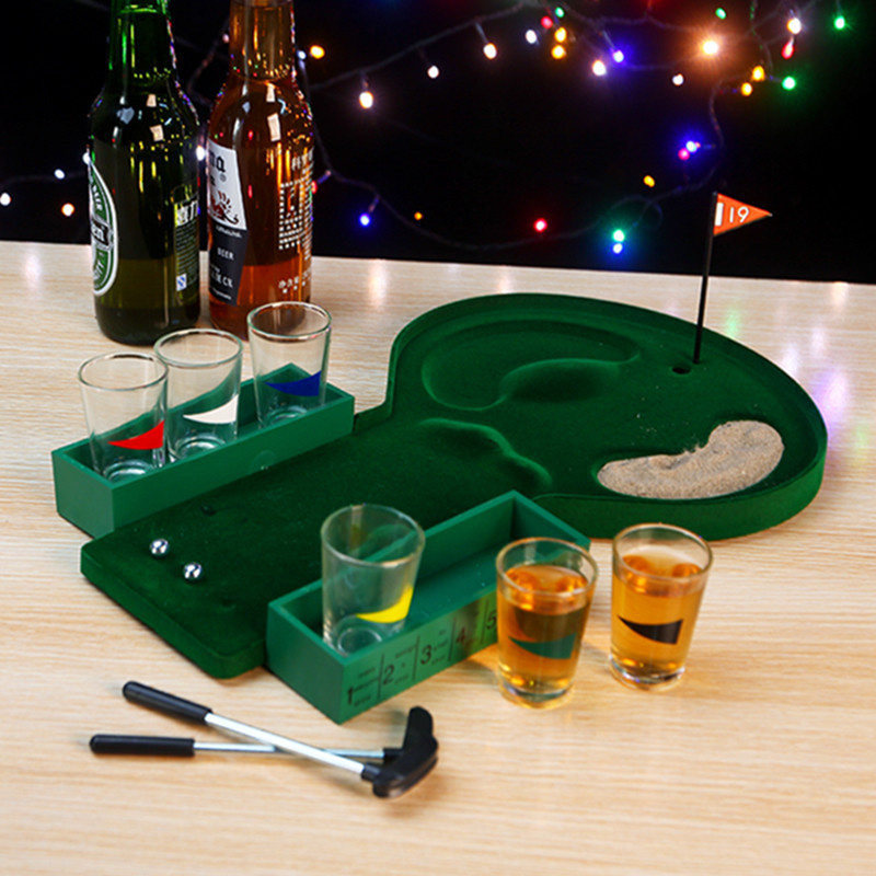 Mini Golf Table Games Toy Bar  - Party Games Adults Drinking 评论和价格