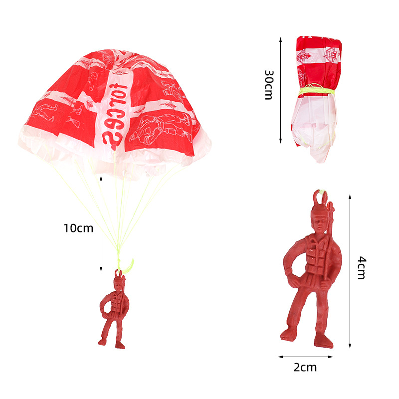 10pcs Plastic Ejecting Parachu - Party Games Gender Reveal 评论和价格