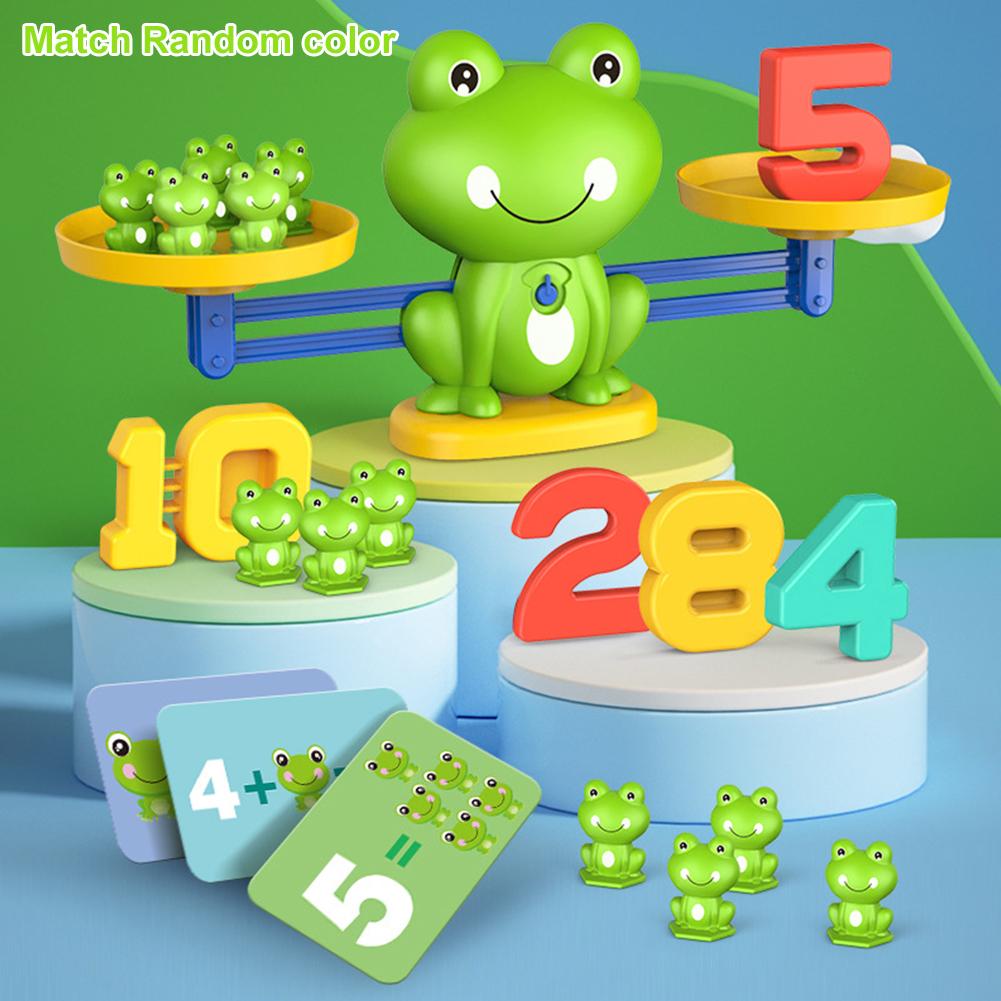 1Set Frog Balance Scale Cards  - Party Games Adult Birthday 评论和价格