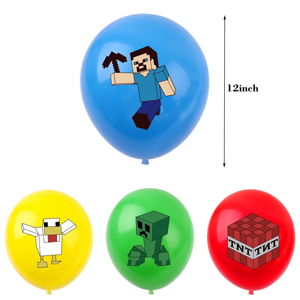 50/100pcs for Minecrafte Pixel - Party Games Adult Birthday 评论和价格