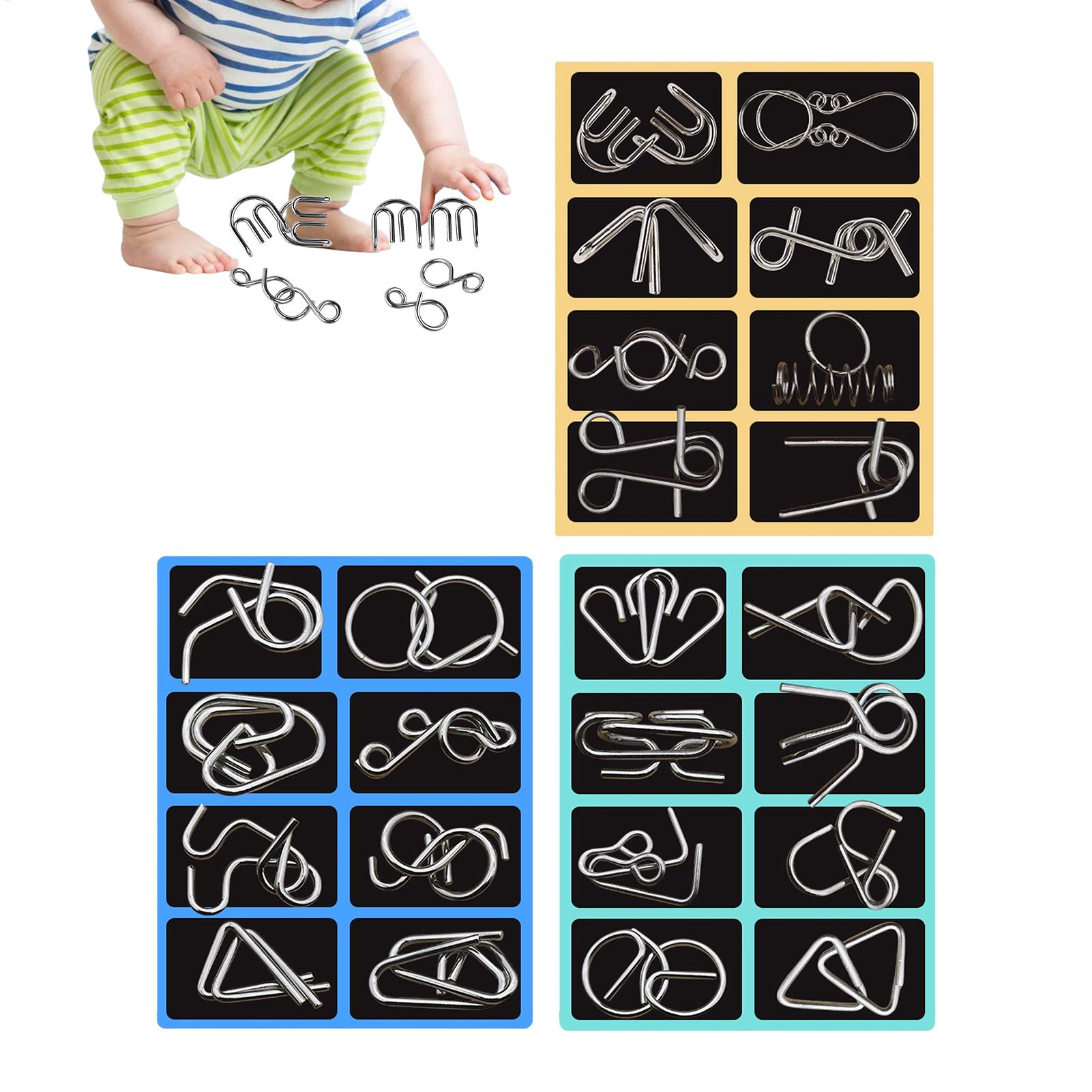 Metal Brain Teasers Metal Mind - Party Games Youth 评论和价格