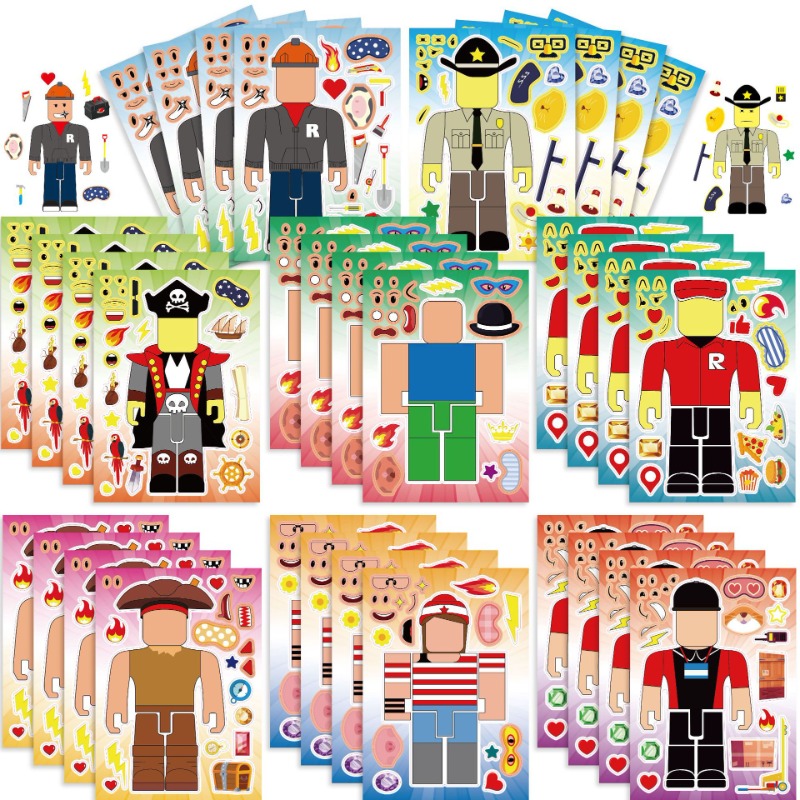16pcs Game Roblox Anime DIY St - Party Games In Roblox 评论和价格