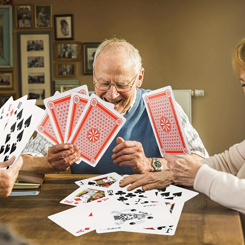 Oversized Playing Cards Jumbo  - Party Games Juego 评论和价格