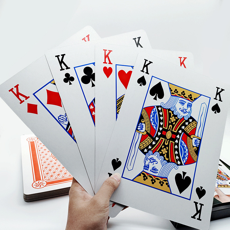 Oversized Playing Cards Jumbo  - Party Games Juego 评论和价格