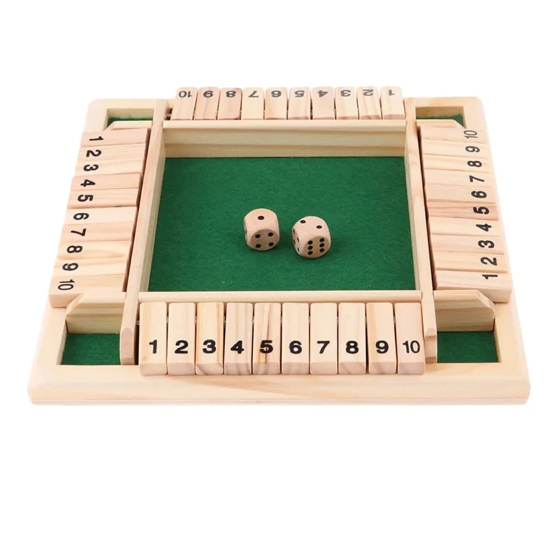 Deluxe Four Sided 10 Numbers S - Party Games Adults Drinking 评论和价格