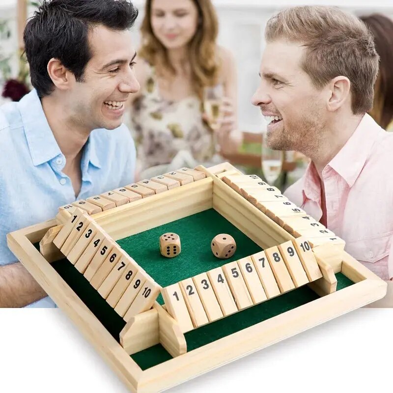 Deluxe Four Sided 10 Numbers S - Party Games Adults Drinking 评论和价格