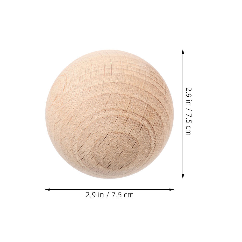 Hardwood Croquet Ball 7.5cm Na - Croquet Set Lawn 评论和价格