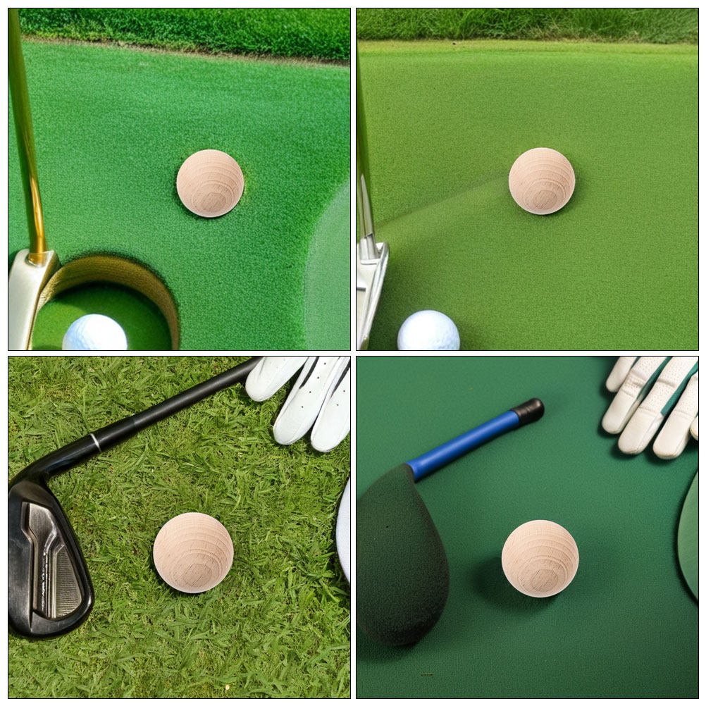Hardwood Croquet Ball 7.5cm Na - Croquet Set Lawn 评论和价格
