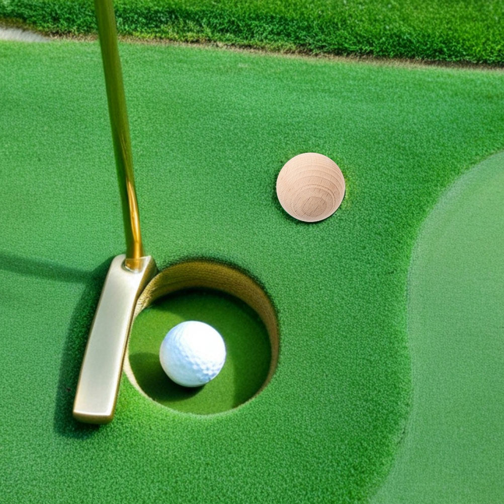 Hardwood Croquet Ball 7.5cm Na - Croquet Set Lawn 评论和价格
